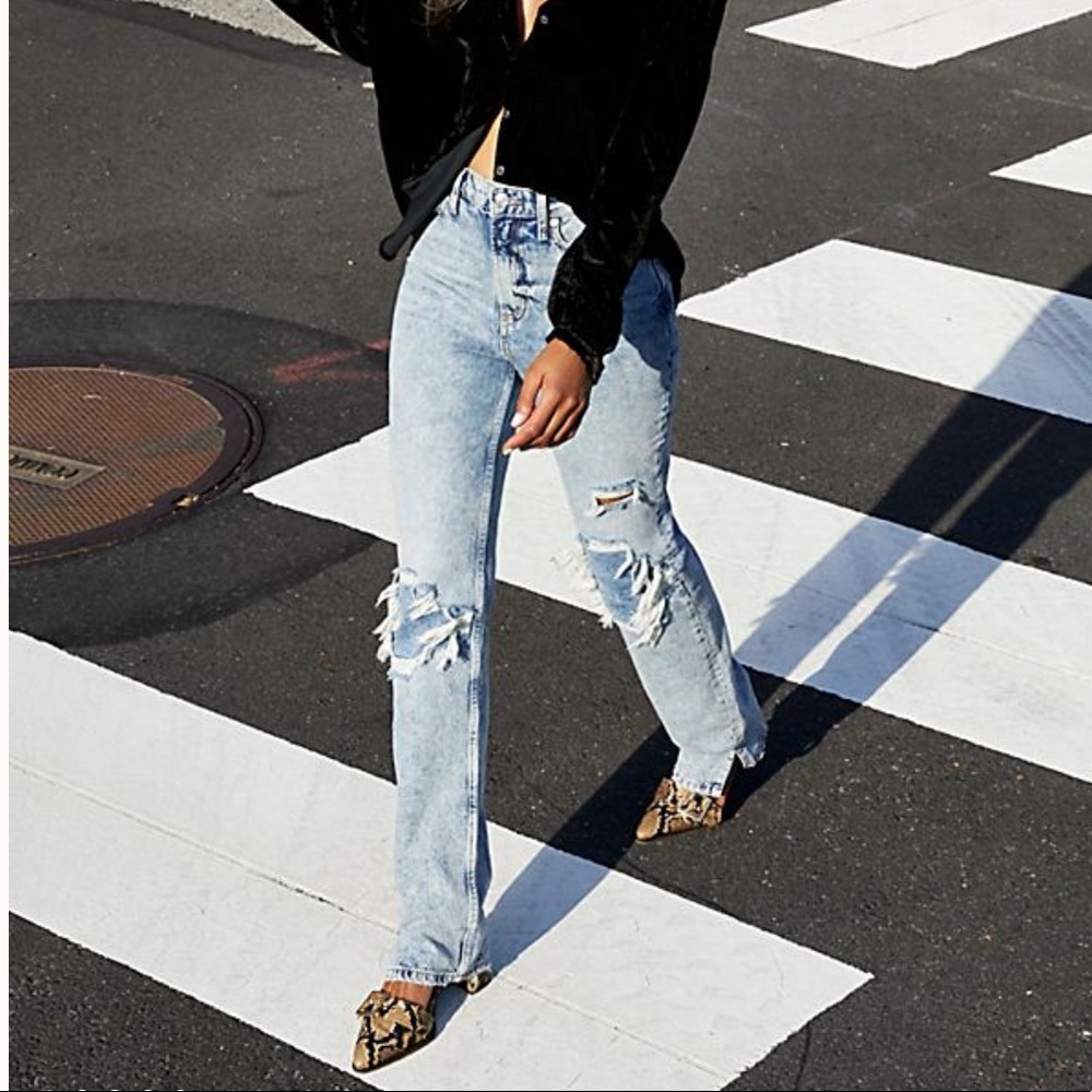 NWT Free People My Own Lane Jeans